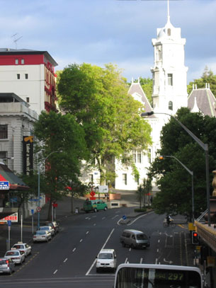 Rue dans Auckland