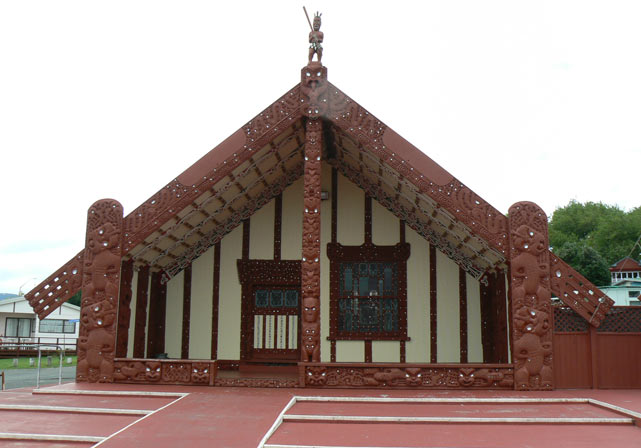 Rotorua - Ohinemutu - La maison de rassemblement