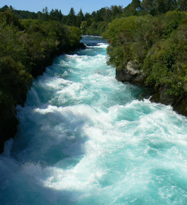 Huka Falls - Taupo - Nouvelle-Zélande