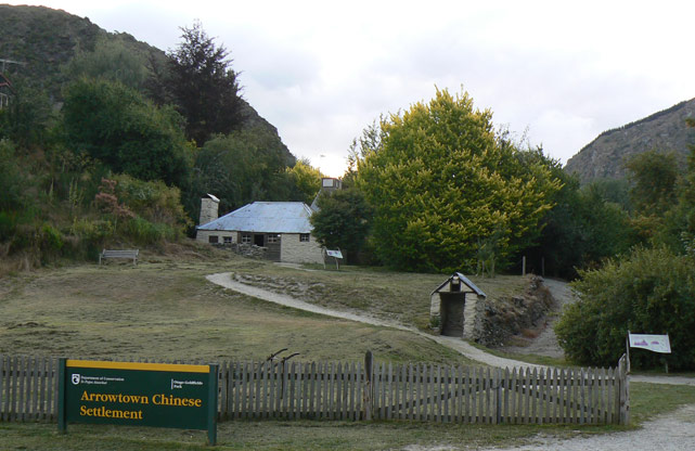 Arrowtown, Chinese settlement