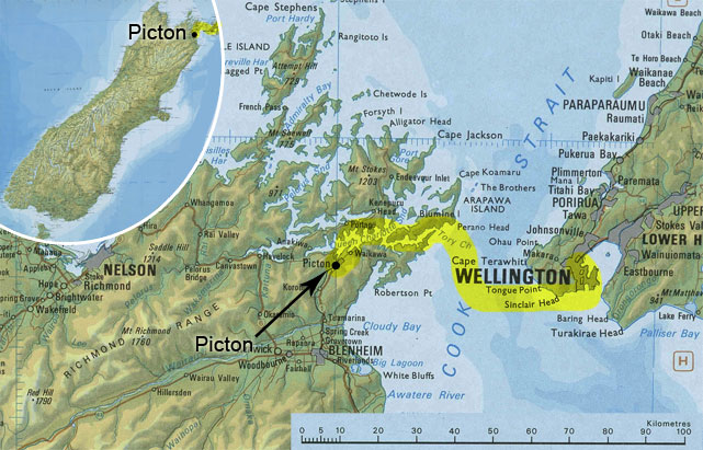 localisation de Picton