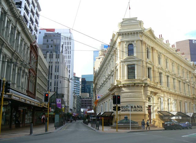 Old Bank Shopping Arcade Wellington