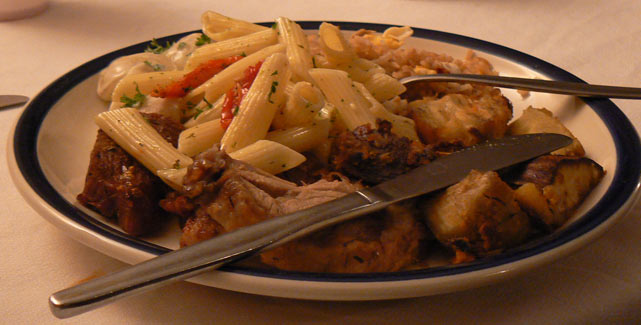 Noël à Mission Bay - mon assiette