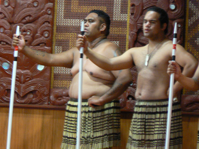 Rotorua - Concert Maori à Te Puia