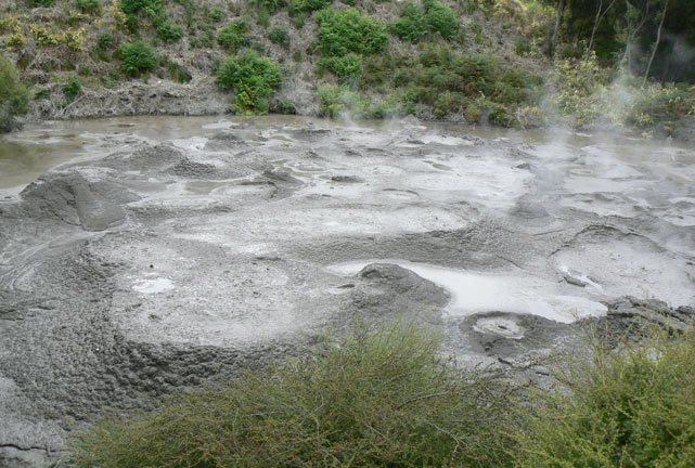 Rotorua - Boue brûlante à Te Puia