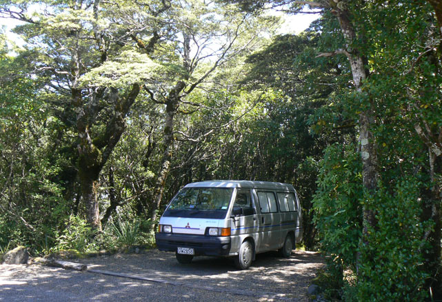 Mon van en Nouvelle-Zélande