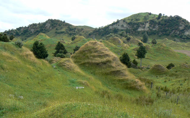 Nouvelle-Zélande - Ohutu hills