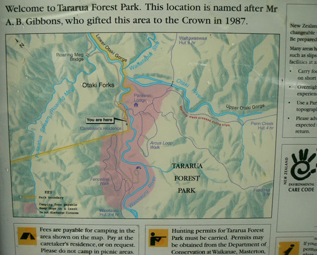 Nouvelle-Zélande - Otaki Gorge