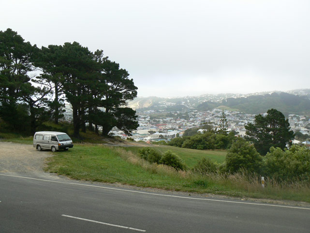 mont victoria, wellington, où j'ai dormi