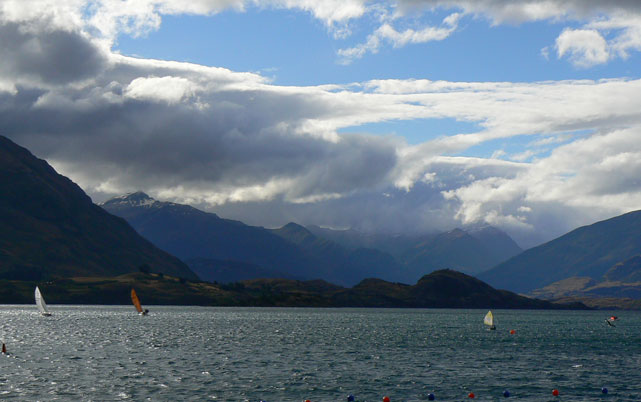 Voiliers sur le Lake Wanaka